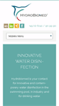 Mobile Screenshot of hydrobiomed.com